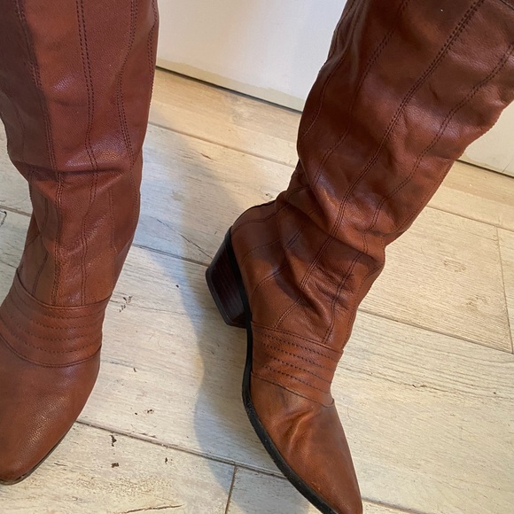 Report signature Columbus OTK boots 9 leather - Picture 12 of 16